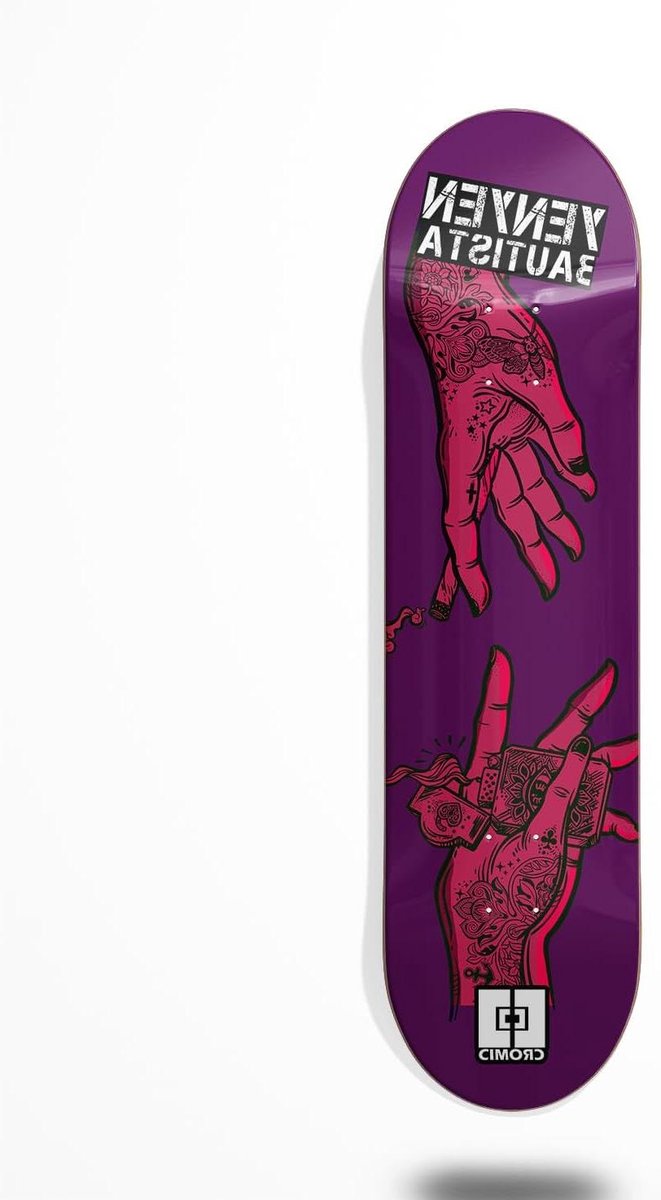 Skateboard Deck Compleet Board Buiten Sporten Met Griptape 8.5 Inch