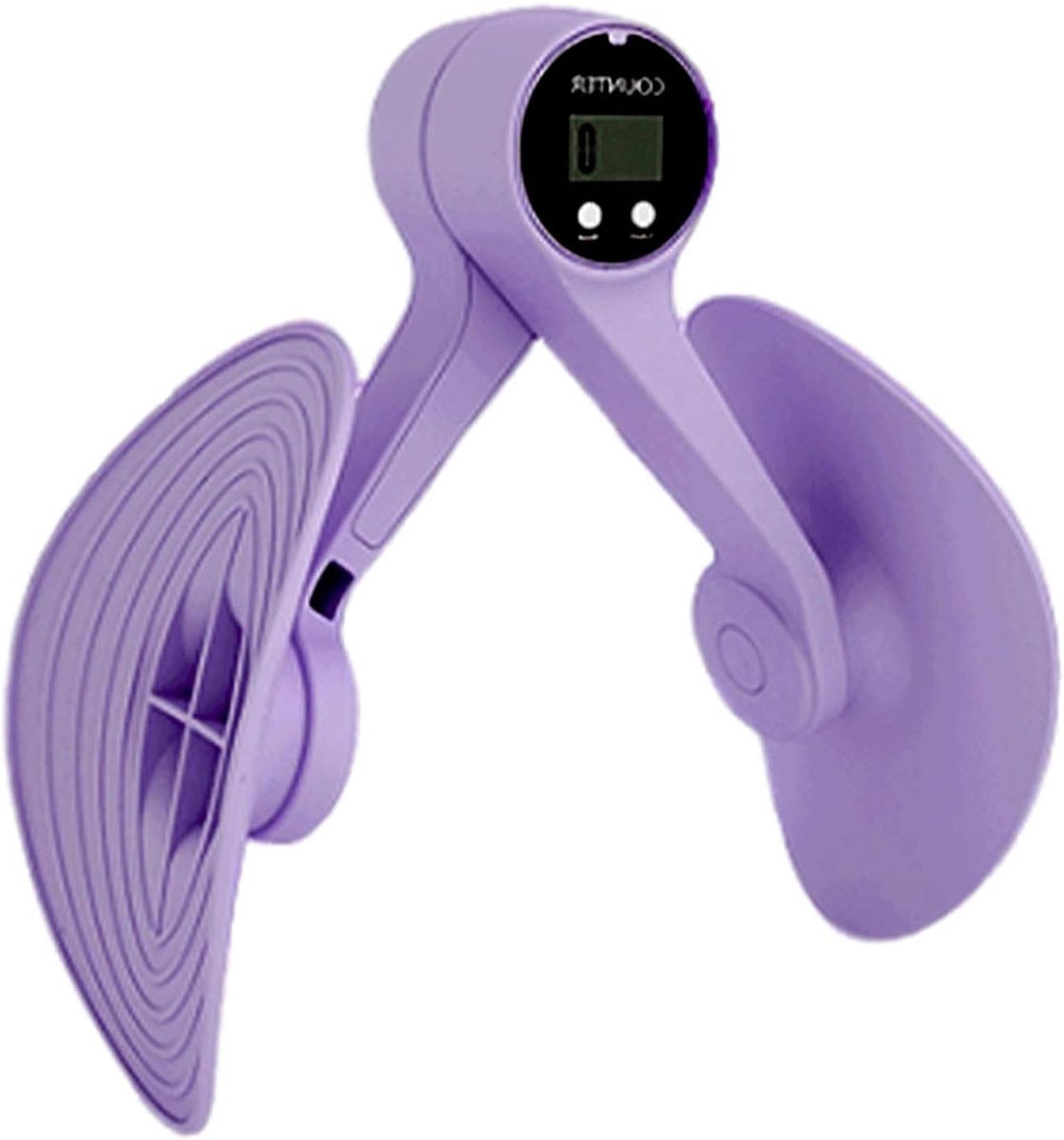 Bekkenbodemtrainer Dij - Heup trainer - Spierversterking Bekken - Antislip Ontwerp - 248 cm Pakket - Paars