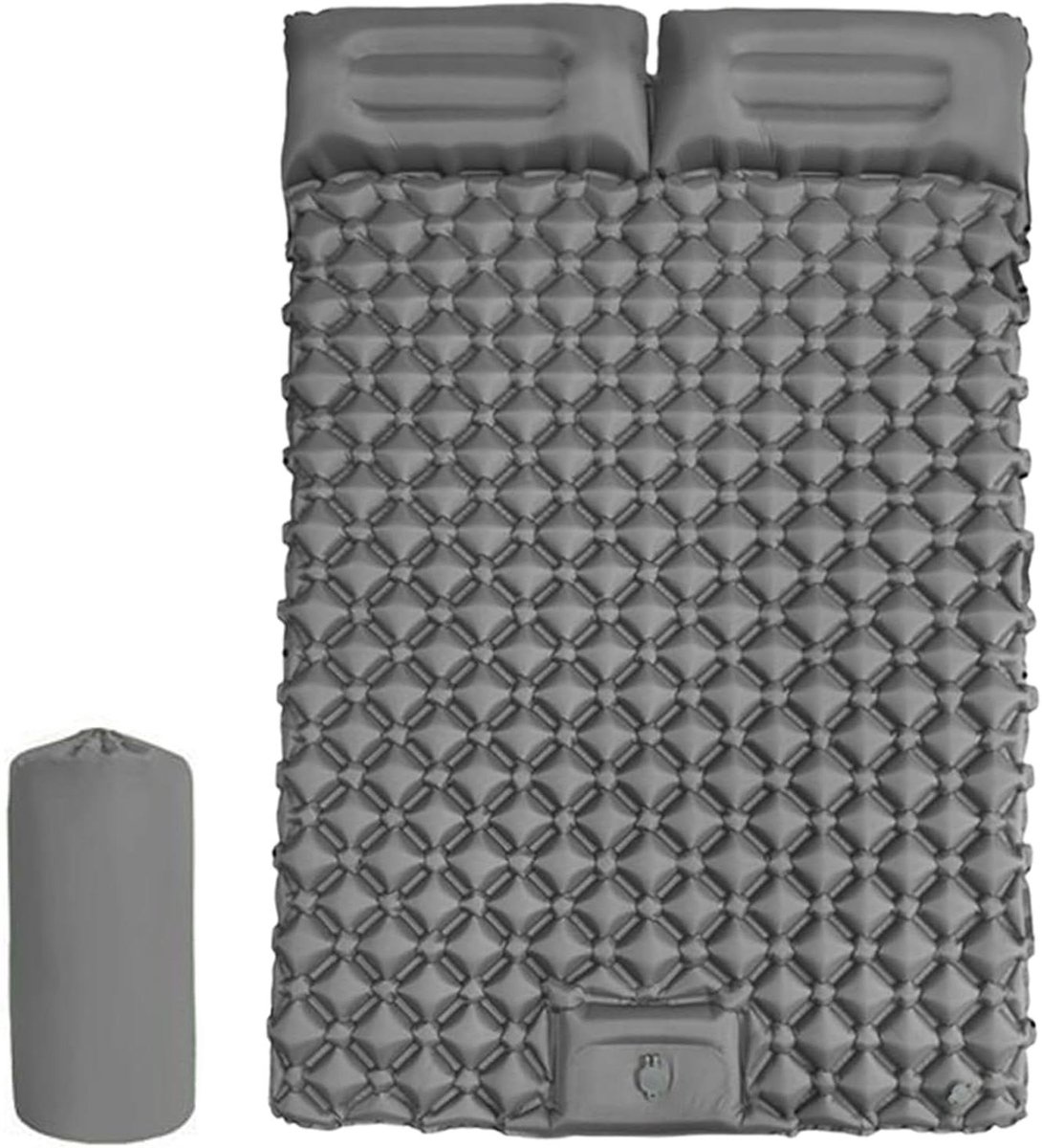 Luchtmatras Kamperen - Opblaasbaar Slaapmat - Buiten Ontspannen - Automatisch Opblaassysteem - 190x120x5 cm - Niet gespecificeerd