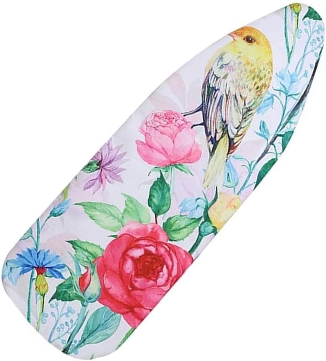 Strijkplankhoes met vulling - Universele hoes - Kreukvrij strijken - Schroeibestendig katoen - 140 x 50 cm - Style-4