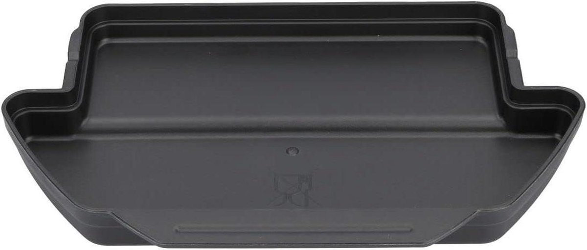Opvangbak Braadsap - Vetafvoer Bak - Contactgrill Reinigen - Perfecte Pasvorm - 286 mm Lengte - Zwart