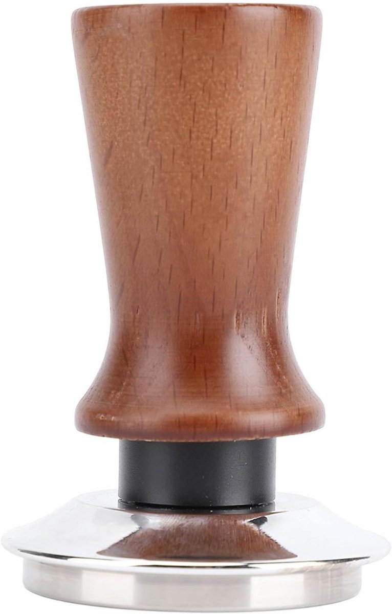 Espresso Tamper Koffie Tamper Koffie Bereiden Veer Geladen 51mm Hout