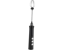 Handmixer Elektrisch - Eierklopper Opschuimer - Dranken Mixen - Ingebouwde Batterij - 1200MAH - Wit