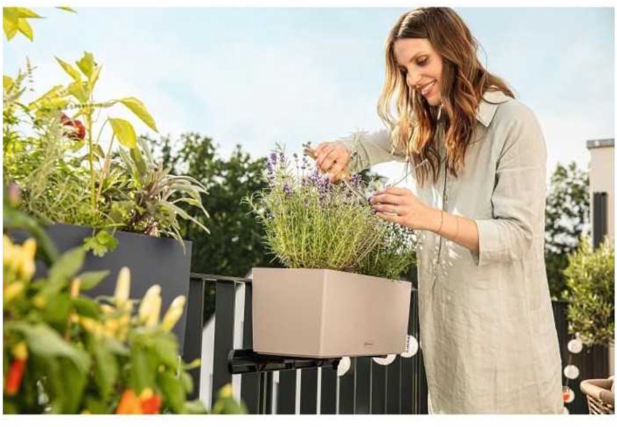 Lechuza Balconera Color 50 - Jardinière - avec pot intérieur amovible