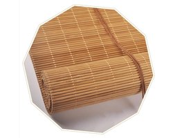 Bamboe Jaloezieën - Rolgordijnen Vouwgordijnen - Raamdecoratie - Natuurlijke Materialen - 60-145 cm Breed - Natuurlijk