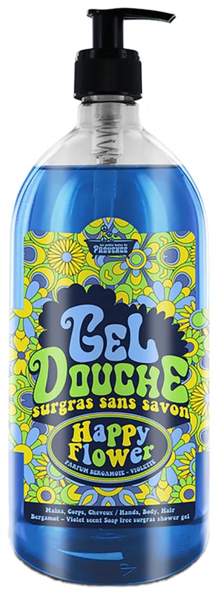 Les Petits Bains de Provence Bergamot Violette Douchegel 1 L