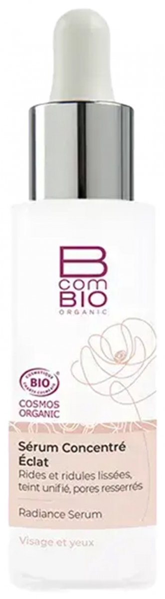 BcomBIO Organic Radiance Concentrate Serum Voor Gezicht en Ogen 30 ml