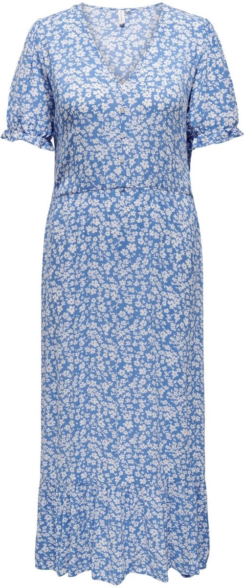 ONLY CARMAKOMA - CARCHIANTI S/S LONG DRESS WVN NOOS - Dames - Maxi jurken