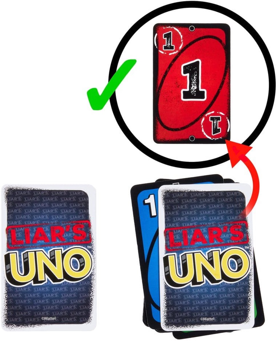 Mattel Games UNO Liar's — afbeelding 9