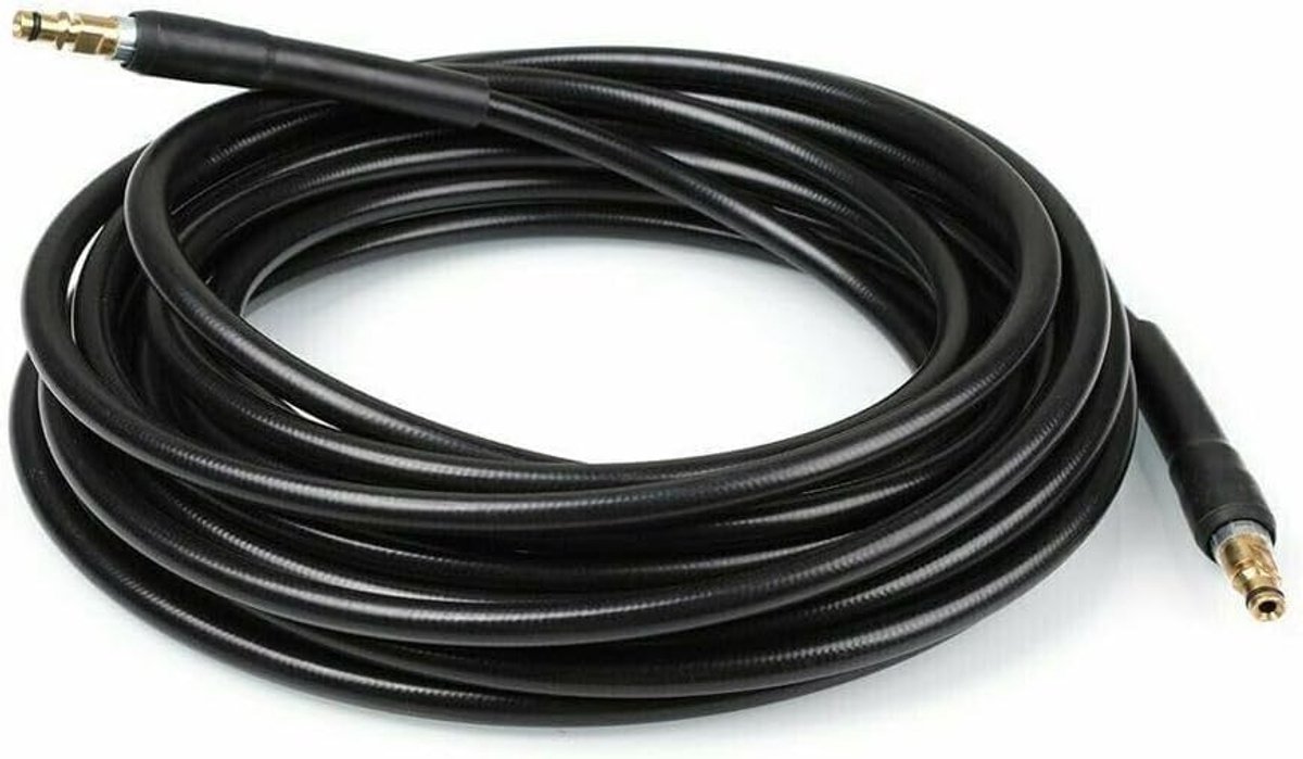 SOUQONE- Vervangingsslang 5M - Hogedrukslang Karcher K-serie - Antislip - Knik- en slijtvast - Versterkte Gevlechte Slang - Voor koud water toepassingen
