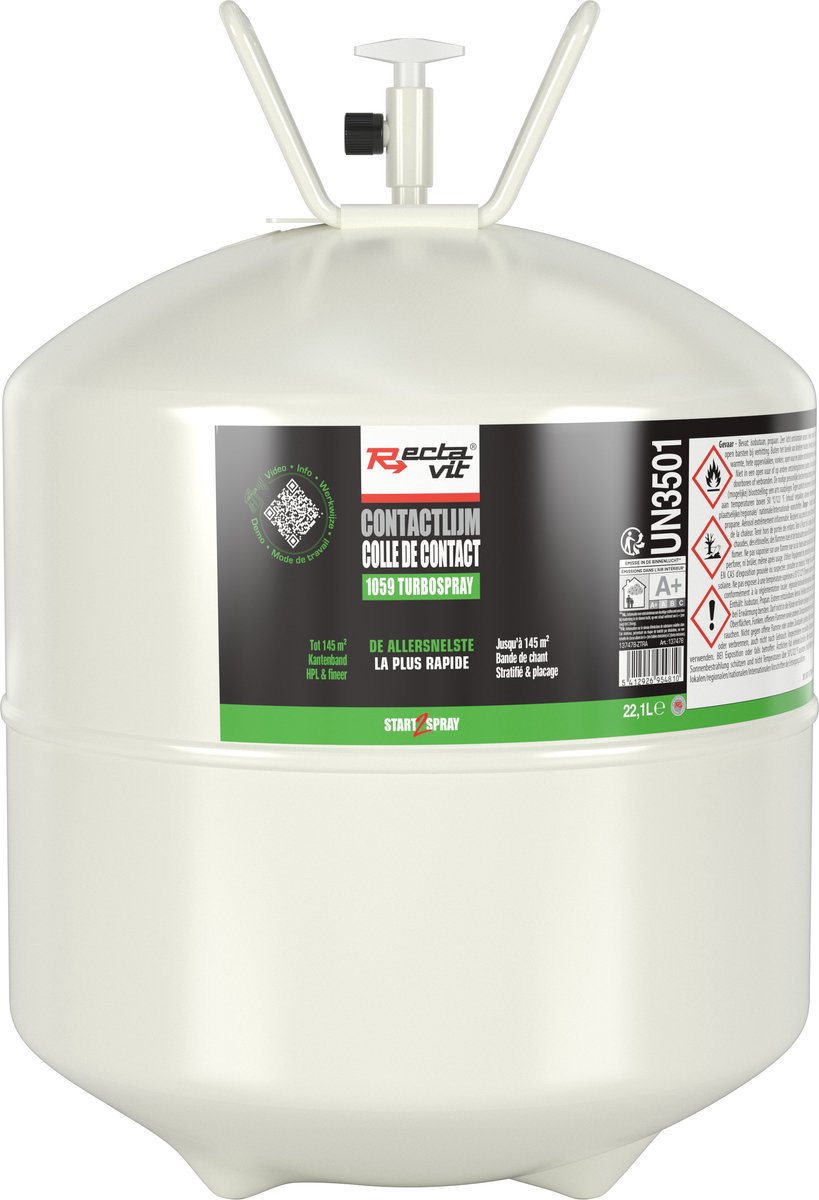 Rectavit 1059 Turbospray 22,1l Transparant