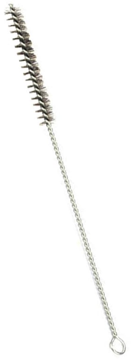 Dailygoods- Buisborstel RVS - Reinigingsborstel - Flexibel - Diameter 10/100 mm - Nylon -