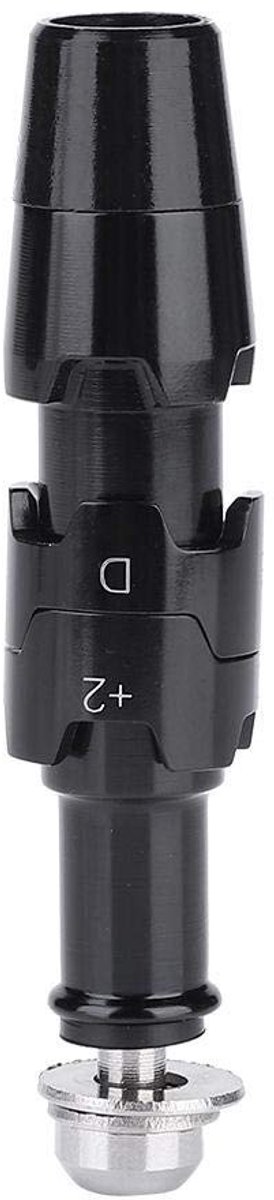 Dailygoods - Golfasadapter - Duurzaam en Sterk - Zwart - Aluminium Golfasadapterhuls - Eenvoudige Montage - Geschikt voor Callaway Big Bertha Alpha 815