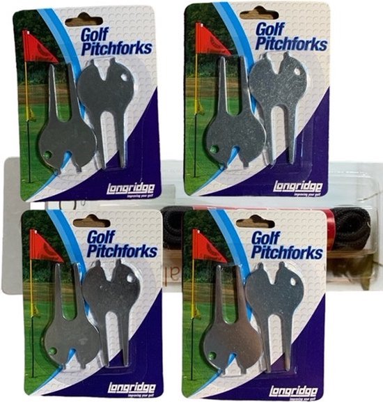 Golfpresentjes- 4 setjes van 2 Longride Pitchfork-golftraining-Golfcadeau-cadeau van Longride — afbeelding 2