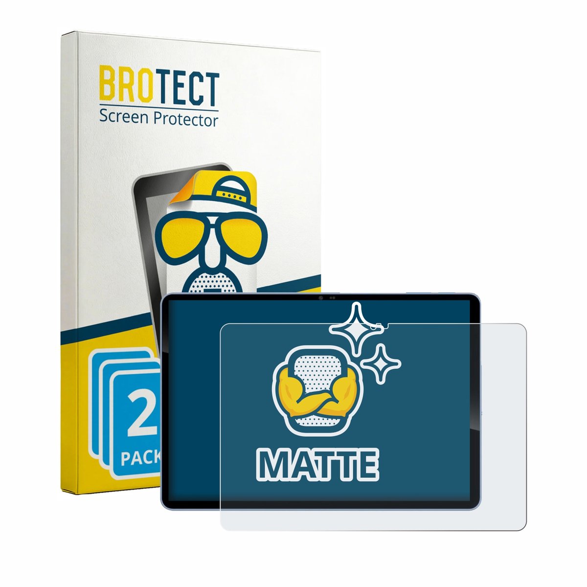 BROTECT - Screenprotector voor Acer Iconia iM11 - Folie Beschermfolie matte 2 Stuks