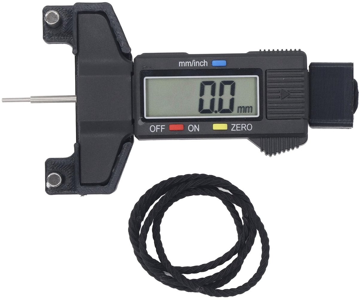 BRENZOOS- Riemspanningsmeter Nauwkeurig - 2GT Distributieriem - Spanningsmeetinstrument - 3D-printer - Meetbereik 0-25,4 mm - Metalen sonde - Spanningsmeter