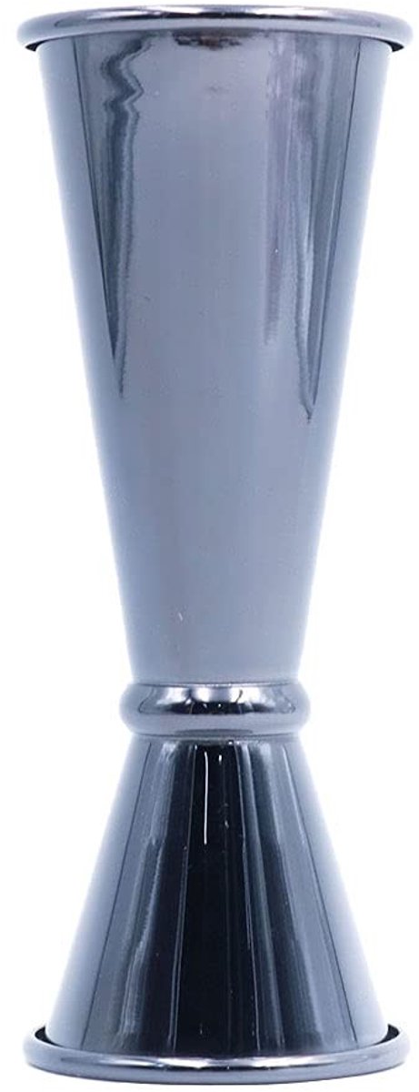 Dailygoody - Dubbele Jiggers - Cocktail Gereedschap - Zwart - Voor
