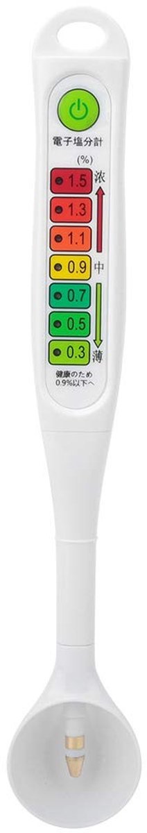 Dailygoods - Salinometer - Voedselvloeistof Zoutgehaltemeter - Professioneel - LED-verlichting - Nauwkeurig - Geschikt voor verschillende vloeistoffen...