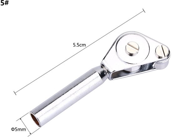 Allecto - Fishing Rod Tip - Roller Rod Tip Guide - Duurzaam - 5/6/7/8mm - Trolling Accessoire - Geschikt voor Bootvissen — afbeelding 5