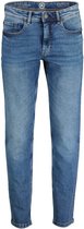 LERROS CONLIN 5-Pocket Stretch-Denim, SLIM FIT, effen kleur , Maat: W38_L34 , Kleur: SPORTS BLUE , 99% katoen, 1% elastaan