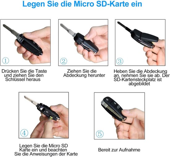 1080P Portable Hidden Camera Video Recorder with Motion Detection Night Vision - Indoor and Outdoor Safety — afbeelding 2