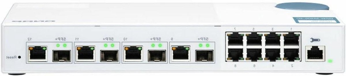 Netwerk Switch - Managed Switch - Hybride Netwerk - Combo Poorten - 8 Gigabit - Wit