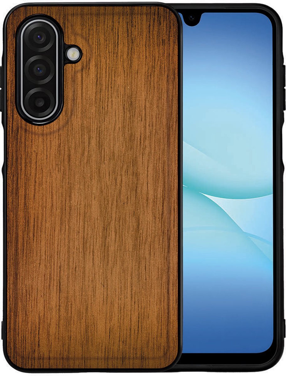 Backcover Hoesje Samsung Galaxy A17 Donker Hout
