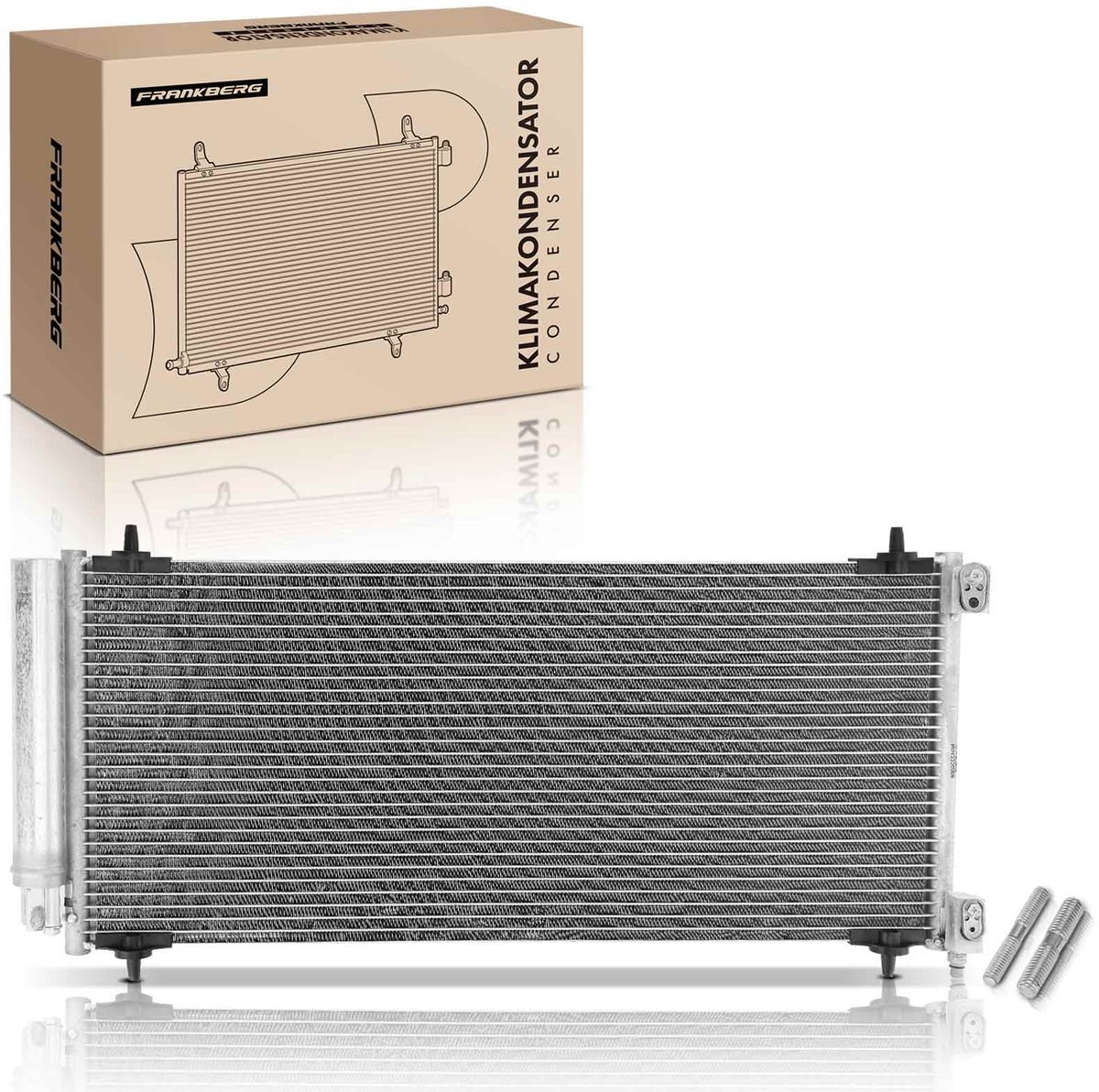 Frankberg 1x condensor airconditioning voor Peugeot