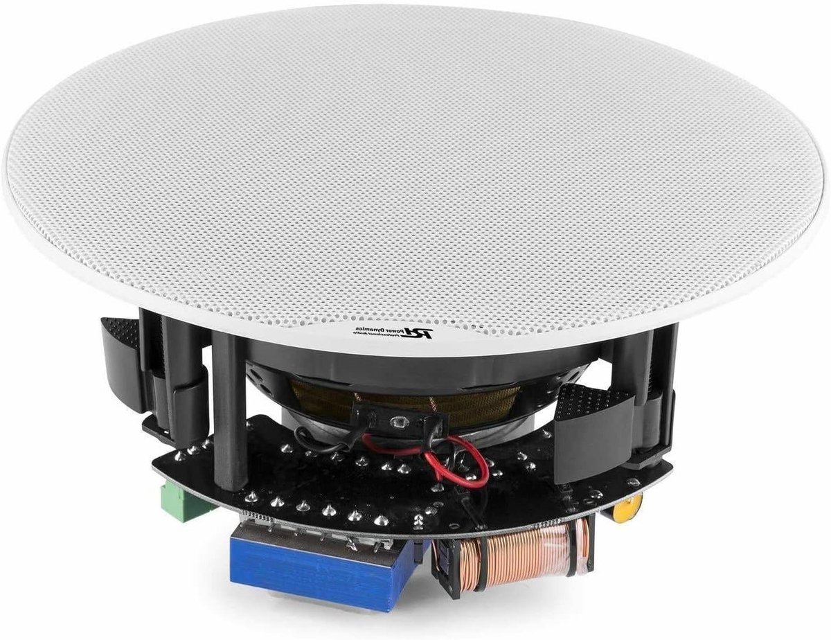 Plafond Speaker - Inbouw Speaker - Thuisbioscoop - Laag Profiel - 5.25 Inch - Wit