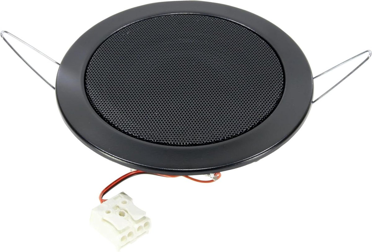 Plafondluidspreker 8 Ohm - Inbouw Speaker - Muziek Streamen - Metaal Constructie - Zwart