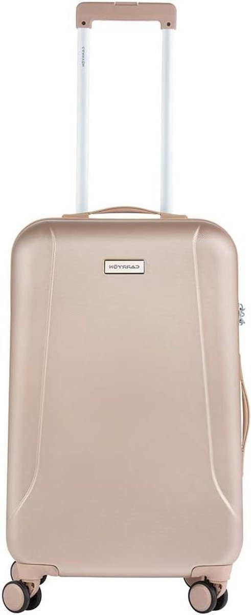 Medium Koffer - Reiskoffer Koffer - Reizen Bagage - TSA Slot Expander - 68 cm 65 liter - Champagne