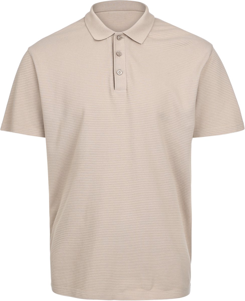 Brunotti Domo Polo Feather Heren 100% Katoen Lichtgewicht L Grijs