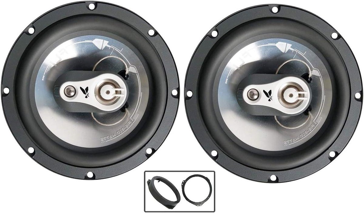 Autoluidsprekers - Deur speakers - Auto audio - 3-weg met tweeters - 6.5 inch