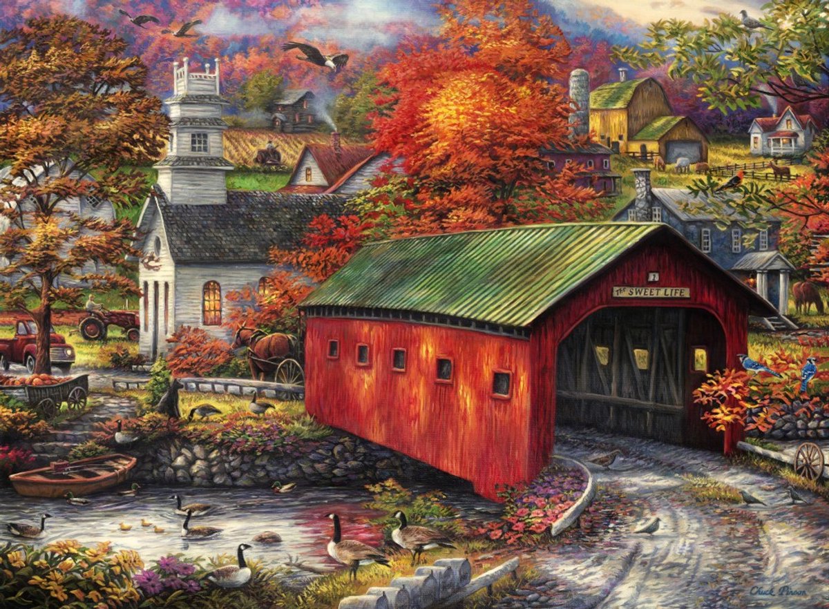Grafika puzzel Chuck Pinson - The Sweet Life - 2000 stukjes legpuzzel.