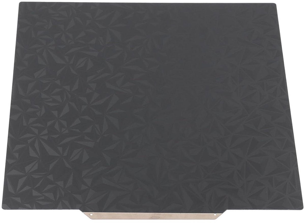 Dubbelzijdige PEO diamant en PEI matte bouwplaat met magnetische ondergrond 255x245mm geschikt voor meeste 3D printers