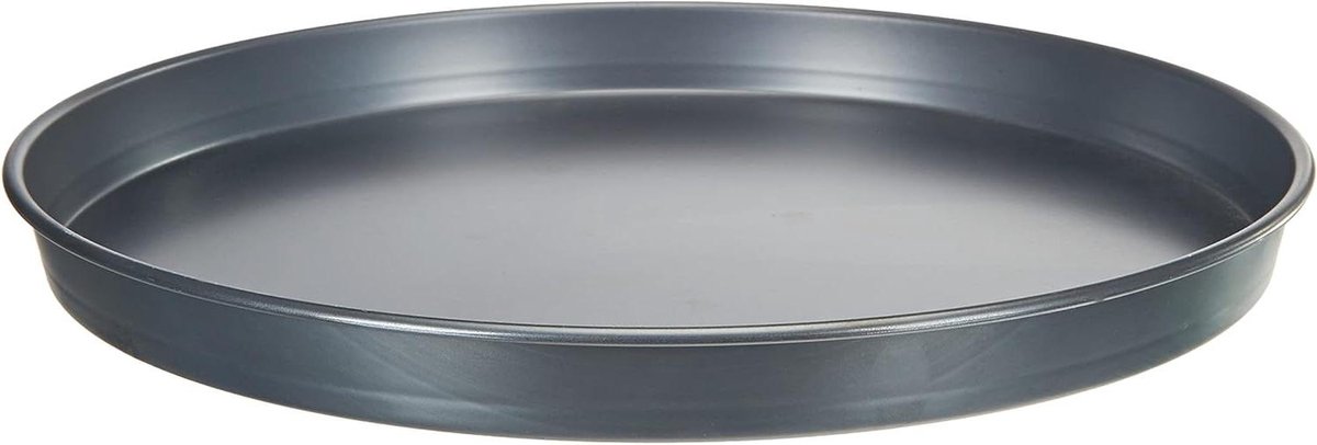 Bakplaat Zwart - Pizza Plaat - Bakken Taarten - Gelijkmatig Garen - 23 cm Diameter