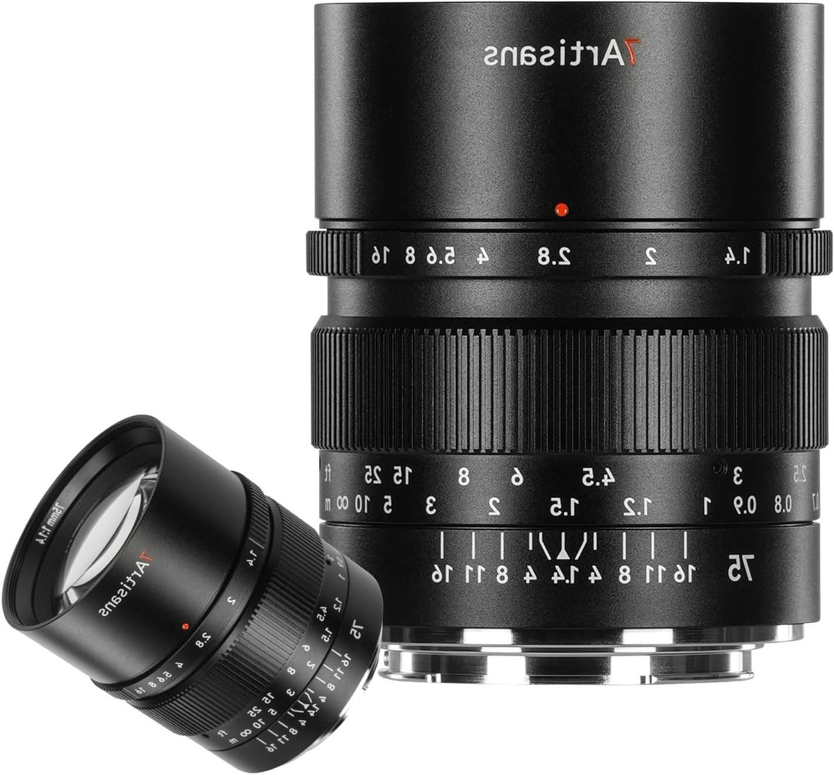 75mm F1.4 Lens - Portretlens Prime - Professionele Fotografie - Groot F1.4 Diafragma - 75 mm - Zwart