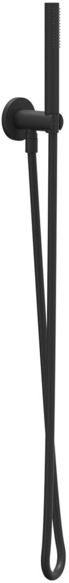 IVY Glijstangset met Handdouche Staafmodel - Doucheslang 150 cm - Mat Zwart