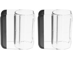 Dailygoody - Stofzuiger Accessoire Houder - Organizer voor Dyson V6 V7 V8 V10 V11 - Ruimtebesparend - 2 Stuks - Praktische Opberglossing - Geschikt vo...