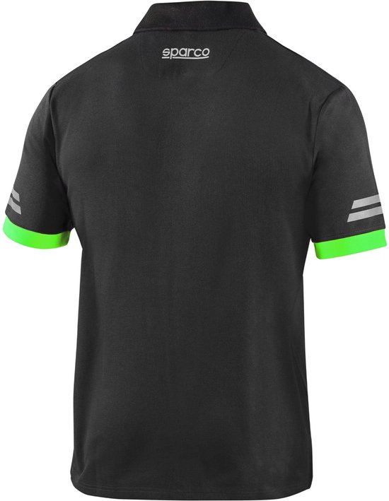 Sparco Tech Polo - black-orange / s - Polo - 02415NRAF1S van Sparco — afbeelding 2