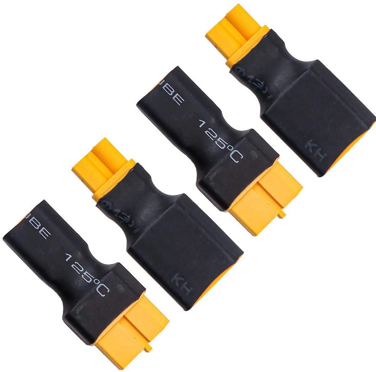 2 Pair XT30 Plug - XT60 naar XT30 Plug - voor RC FPV Drone - Lipo NiMH Batterij Lader ESC