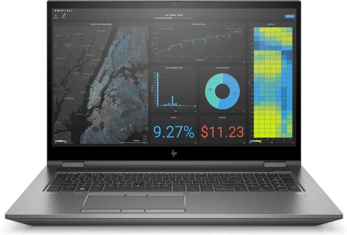 HP ZBook Fury 17 G7 | Intel Core i7 | NVIDIA RTX 4000 | 43.2 (17″) | 1024 GB SSD | 32 GB DDR4 | DE | WiFi | Windows 11 Pro