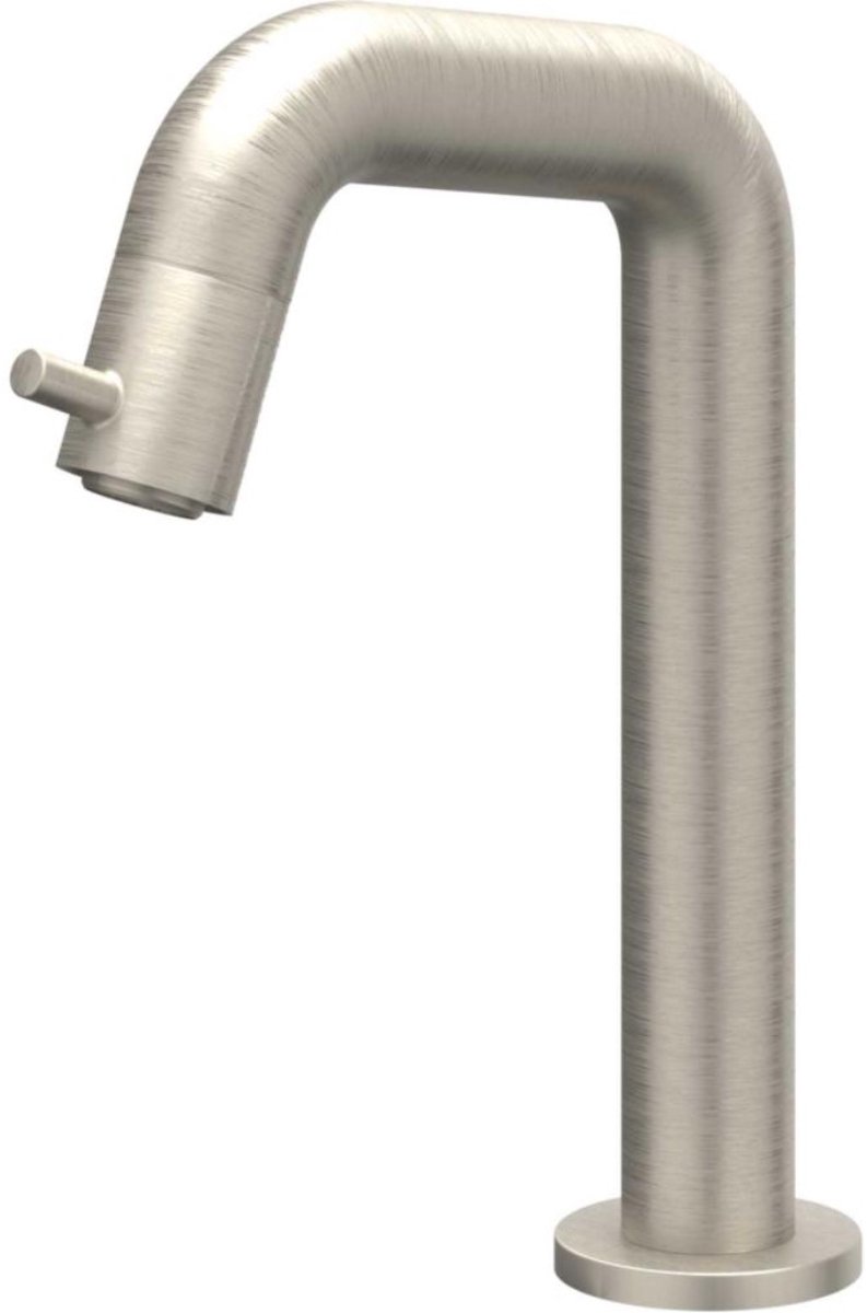 IVY Bond Fonteinkraan Contour - Opbouw - Laag - Geborsteld Nickel PVD