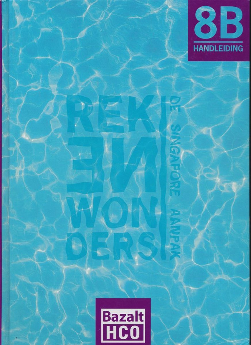 Rekenwonders Handleiding 8B