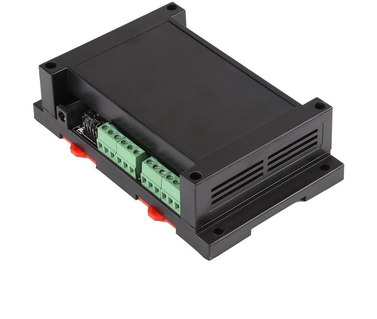 Dailygoody - Controller Module - Ethernet Relay - 8 Kanaals Schakelmodule - RJ45 - Optocoupler - 250V AC 10A - Geschikt voor Automatisering - Zwa