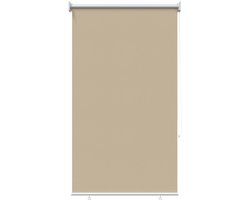 vidaXL - Buitenrolgordijn - UV-bescherming - Beige - 100 - x - 230 - cm - (B - x - H)