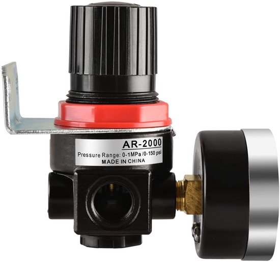 Dailygoody - Gas Air Regulator - 1-22lb/cm² - Stabiele druk - AR2000 - Hoog precisie - Voor luchtbehandeling - China - 182 gram — afbeelding 3
