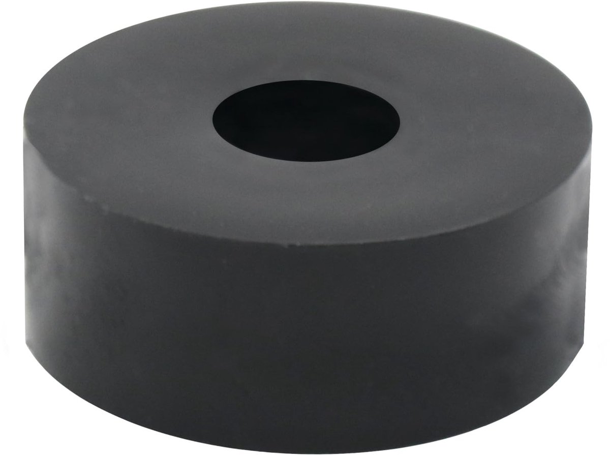 Dailygoody - Afstandshulzen Sluitringen - HD-polyethyleen - 10 mm - M8 - Ideaal voor componenten - Set van 10