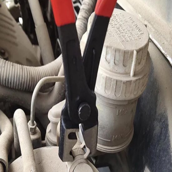 Dailygoody - Slangklemmen Pliers - 18cm Carbon Staal - Zachte Handgreep - Auto Onderhoud - Gereedschap - Professioneel - Voor Auto's — afbeelding 5