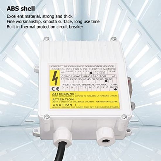 aladdien - Diepe Well Pump Controle Box - Corrosiebestendig - Gebruiksvriendelijk - Waterpomp - Betrouwbaar - Eenvoudige installatie - Geschikt voor... van Merkloos — afbeelding 4